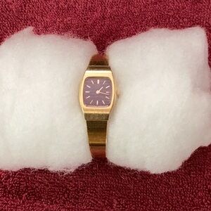 Seiko Quartz Goldtone Ladies Watch-Pre-owned, Working Condition